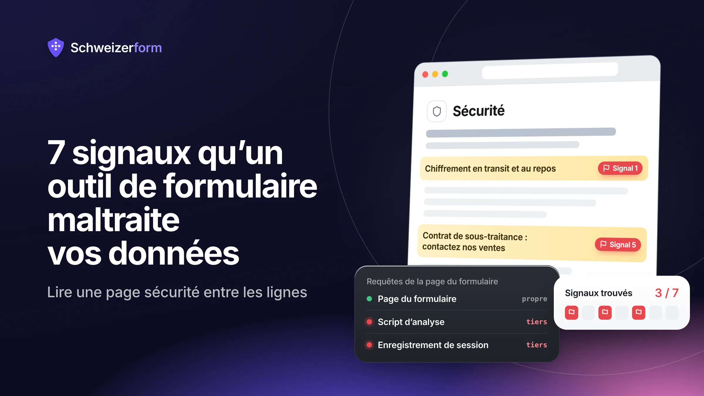 7 signaux d'alerte indiquant que votre outil de formulaire mal-traite vos données
