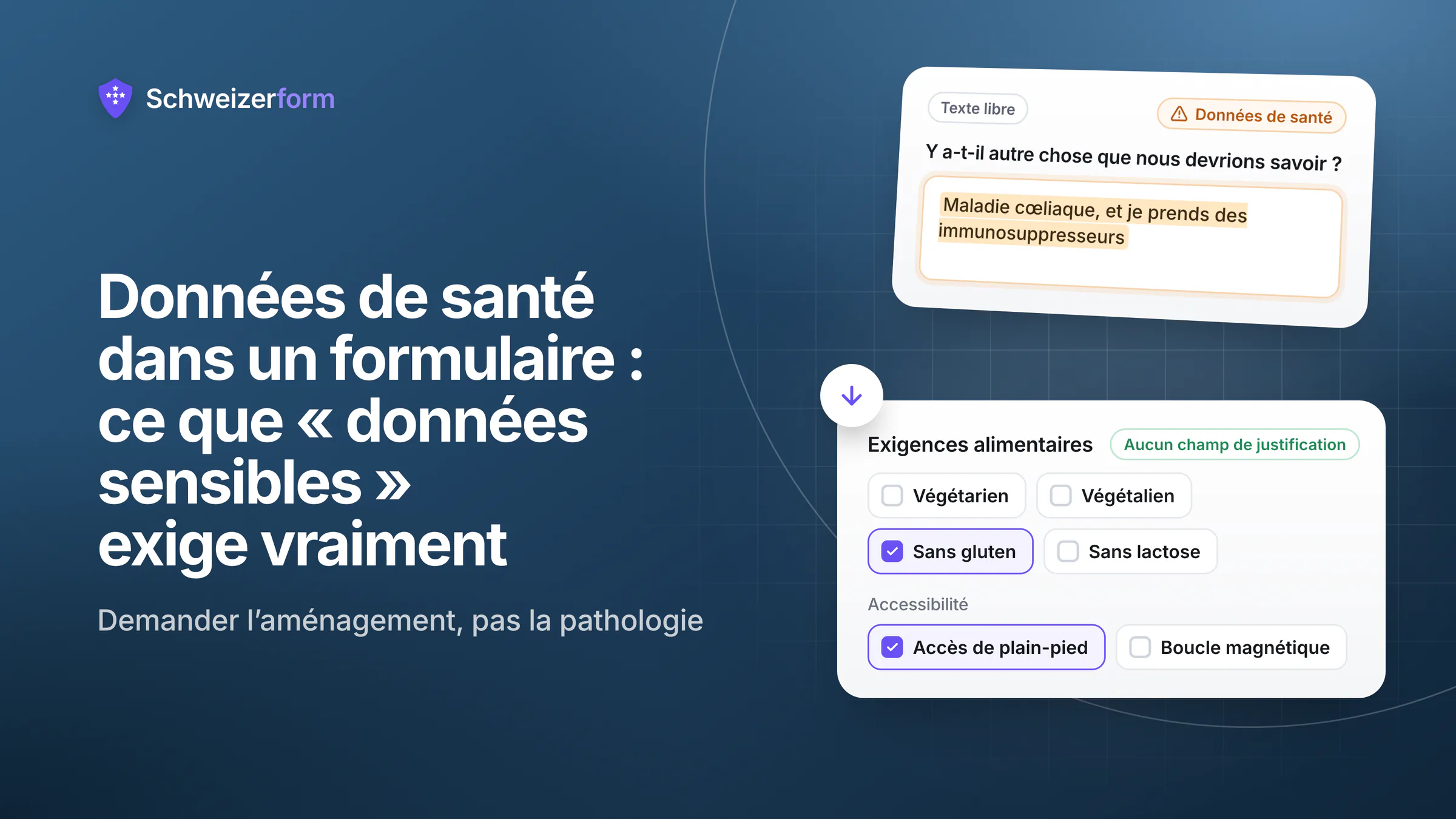 Données de santé dans un formulaire : ce que « données sensibles » exige vraiment