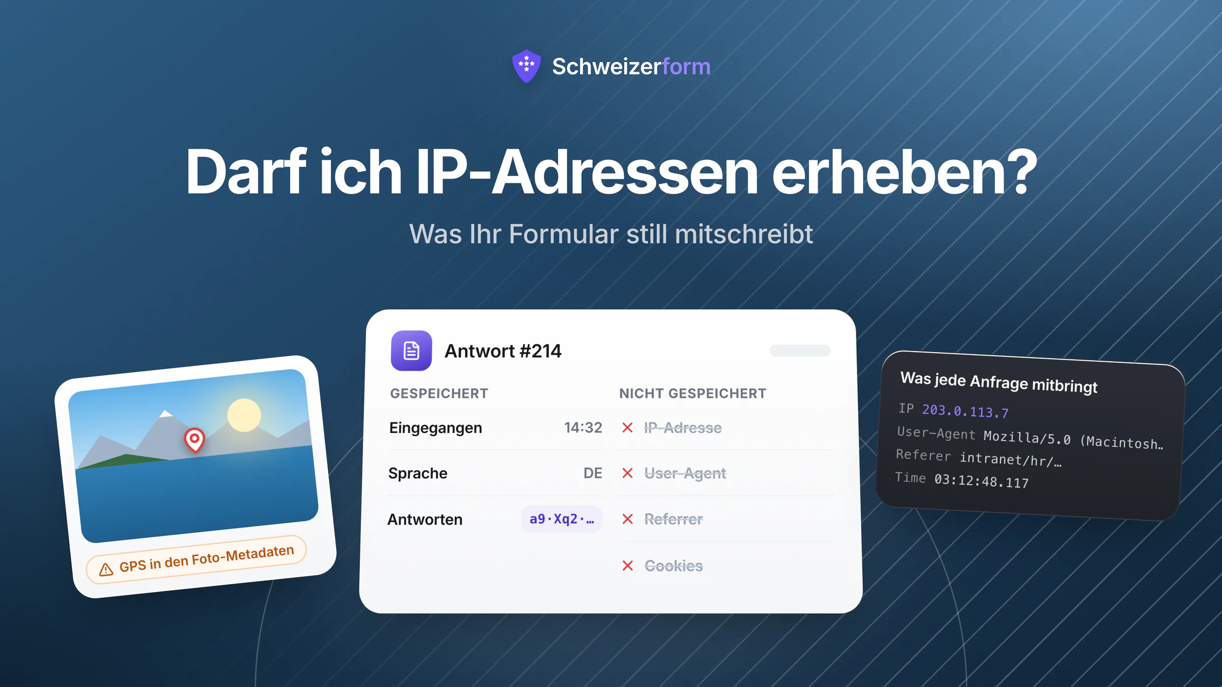 Darf ich IP-Adressen erheben? Was Ihr Formular still mitschreibt