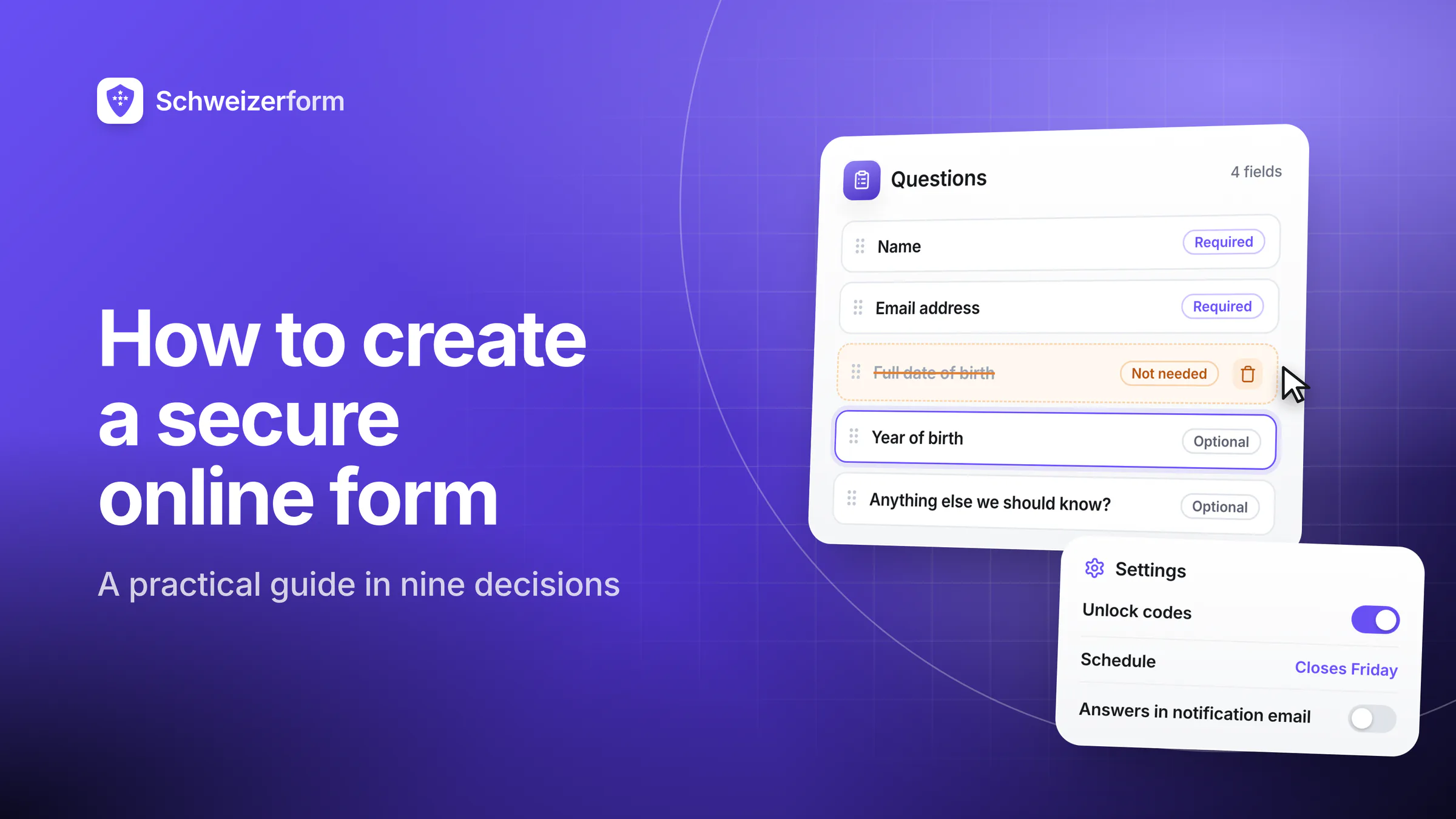 How to Create a Secure Online Form: A Practical Guide