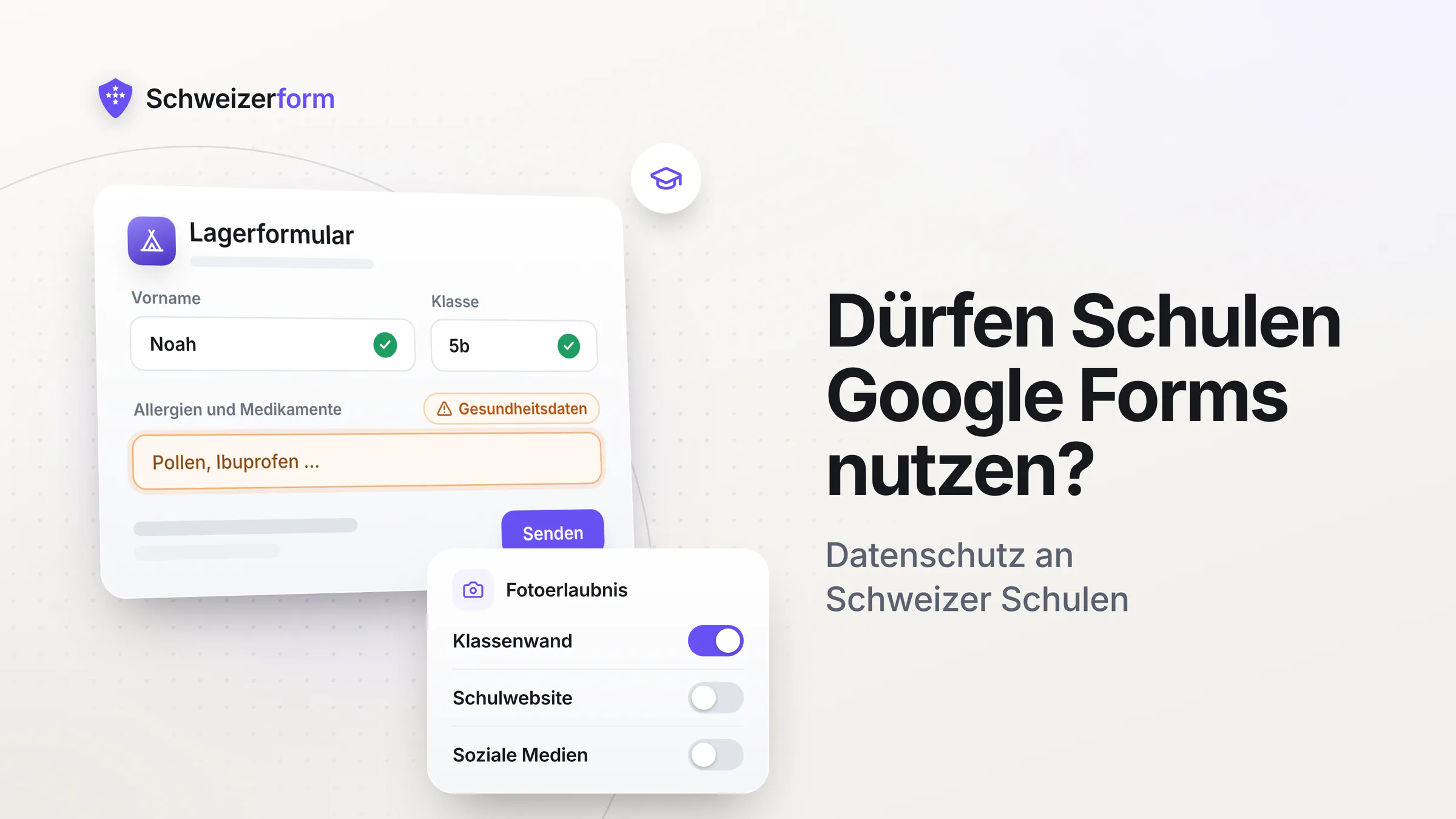 Dürfen Schulen Google Forms nutzen? Datenschutz an Schweizer Schulen
