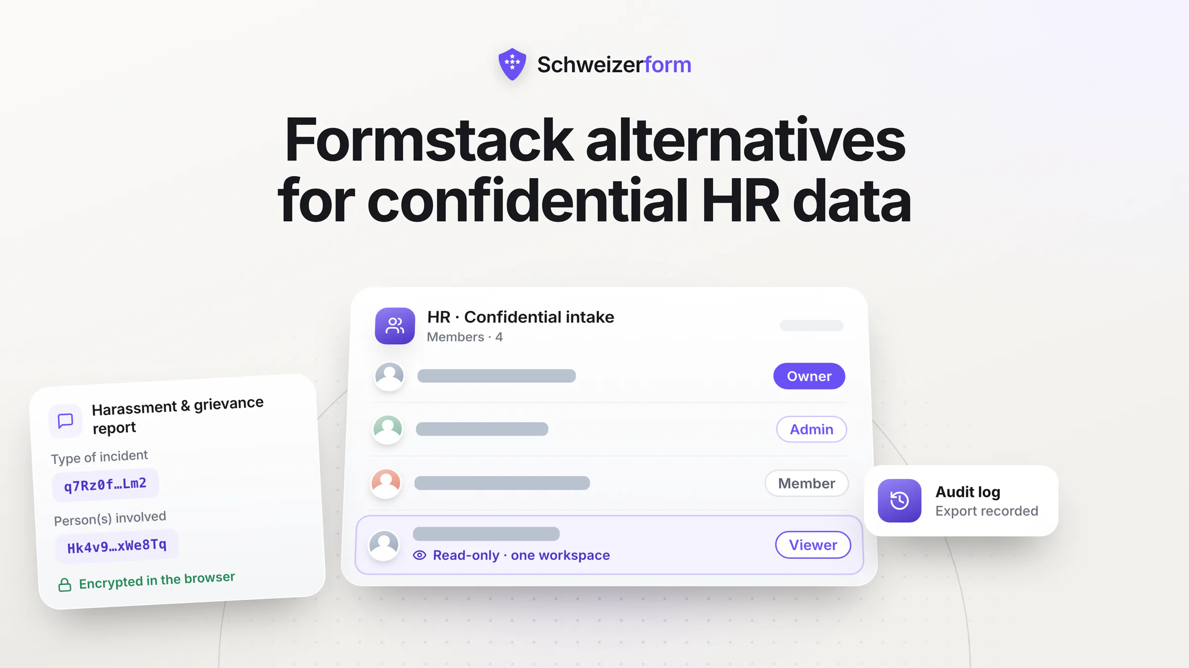 Formstack Alternatives for Confidential HR Data