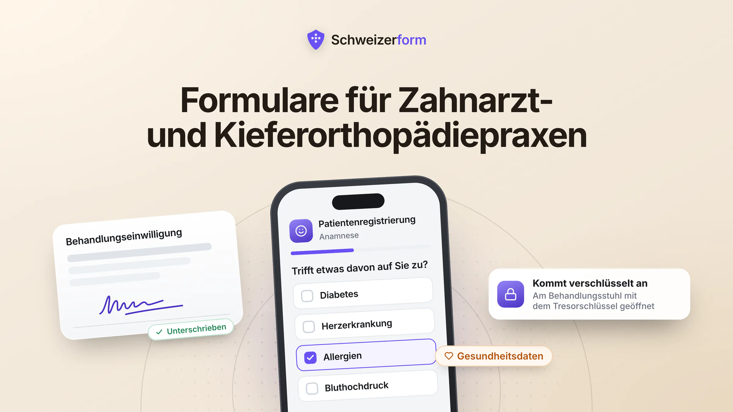 Formulare für Zahnarzt- und Kieferorthopädiepraxen