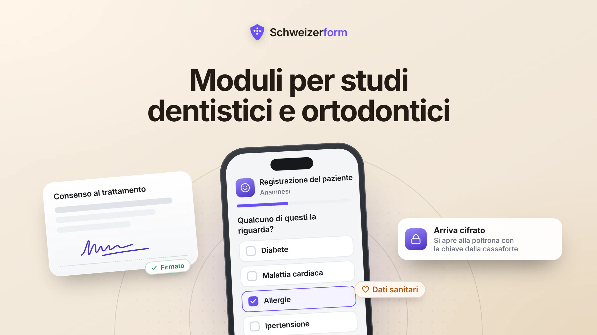Moduli per studi dentistici e ortodontici