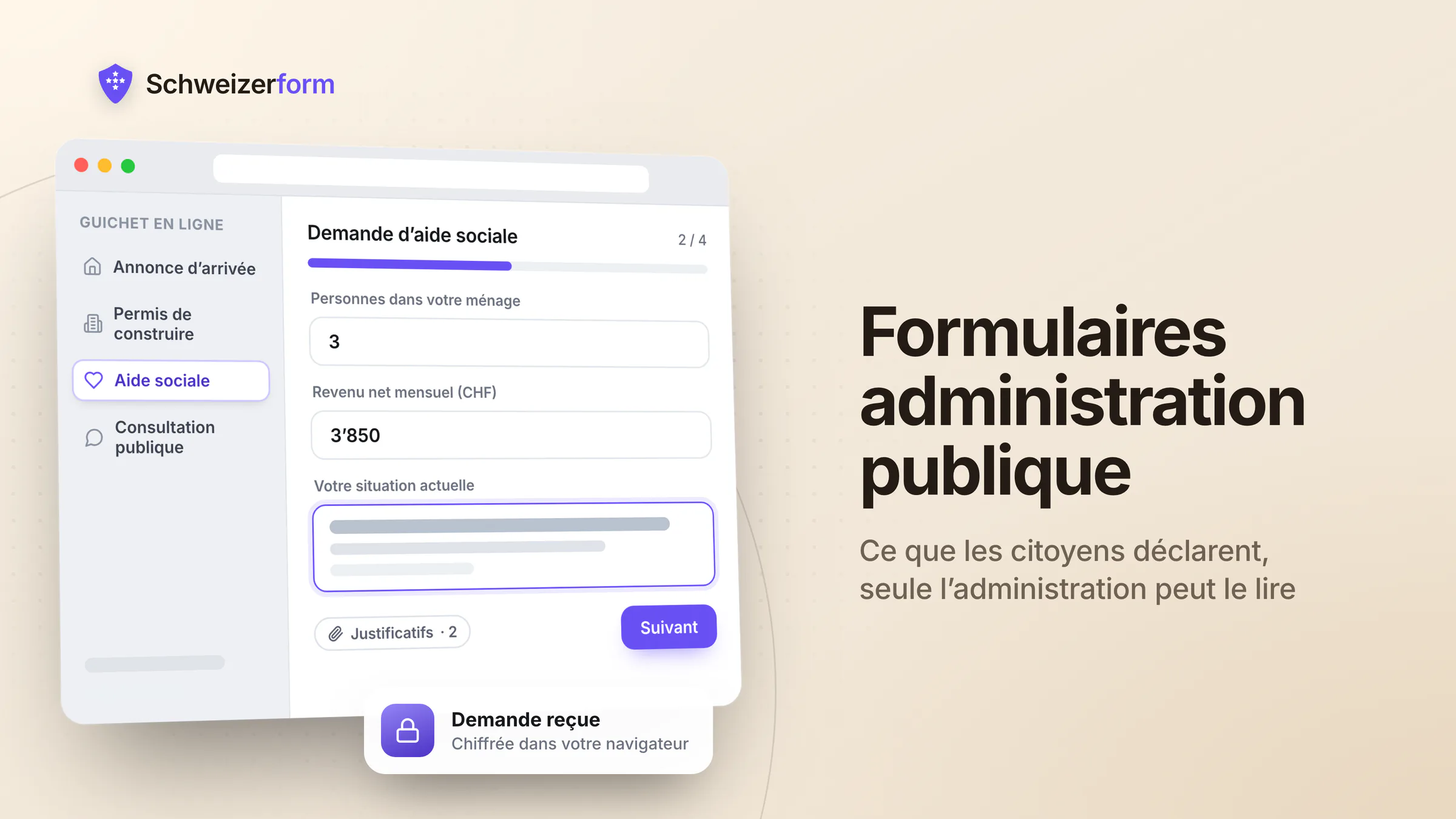 Formulaires administration publique