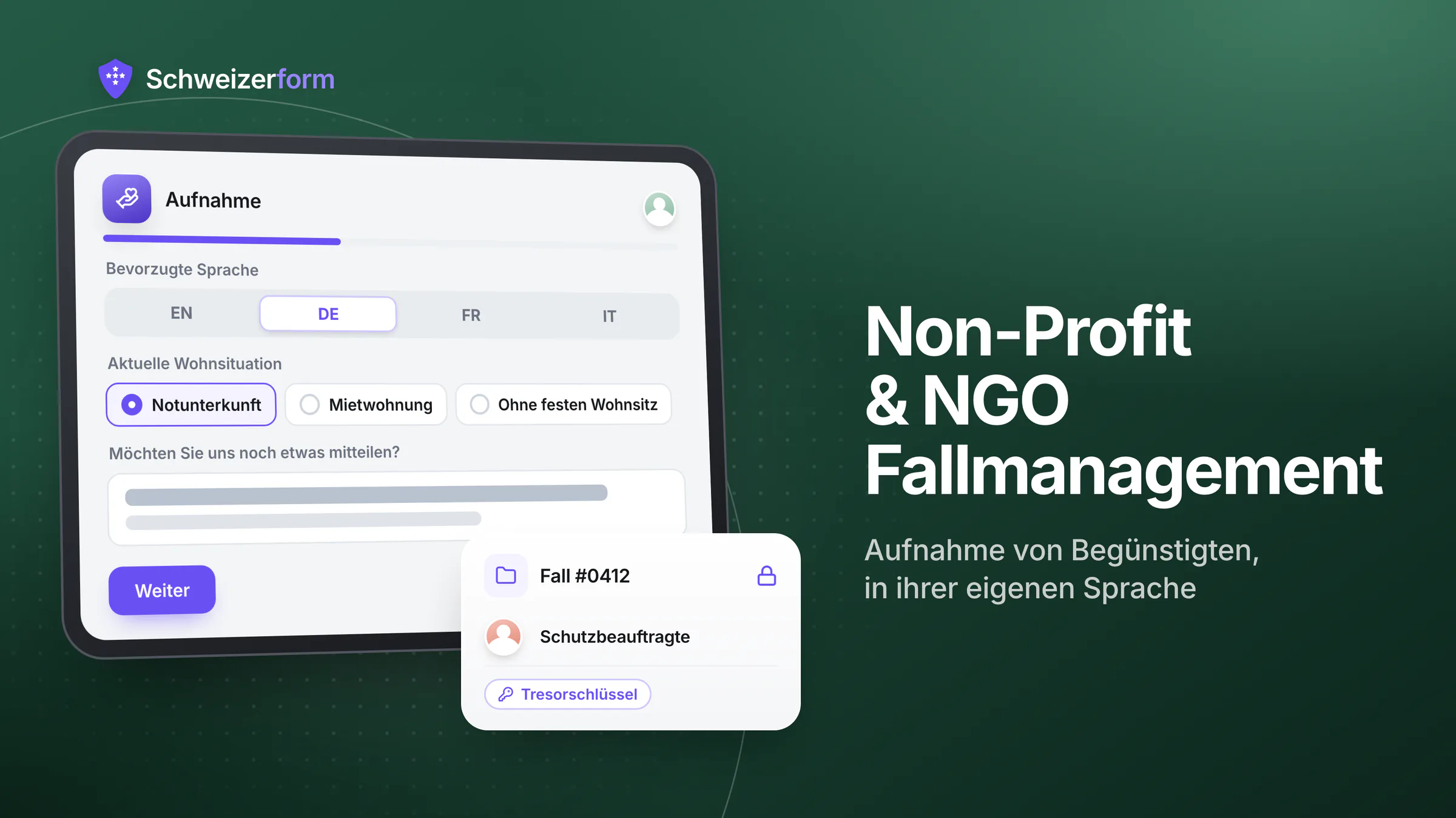 Non-Profit & NGO Fallmanagement