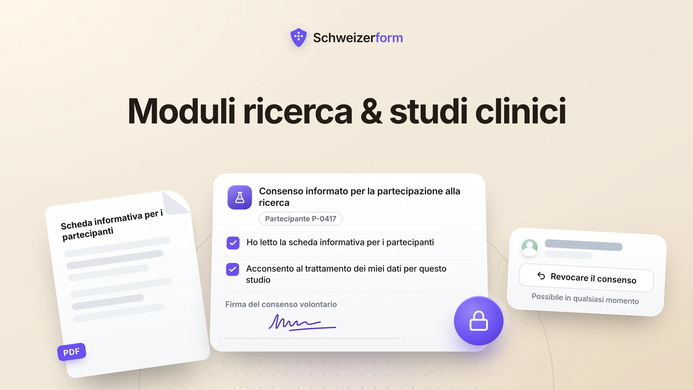 Moduli ricerca & studi clinici
