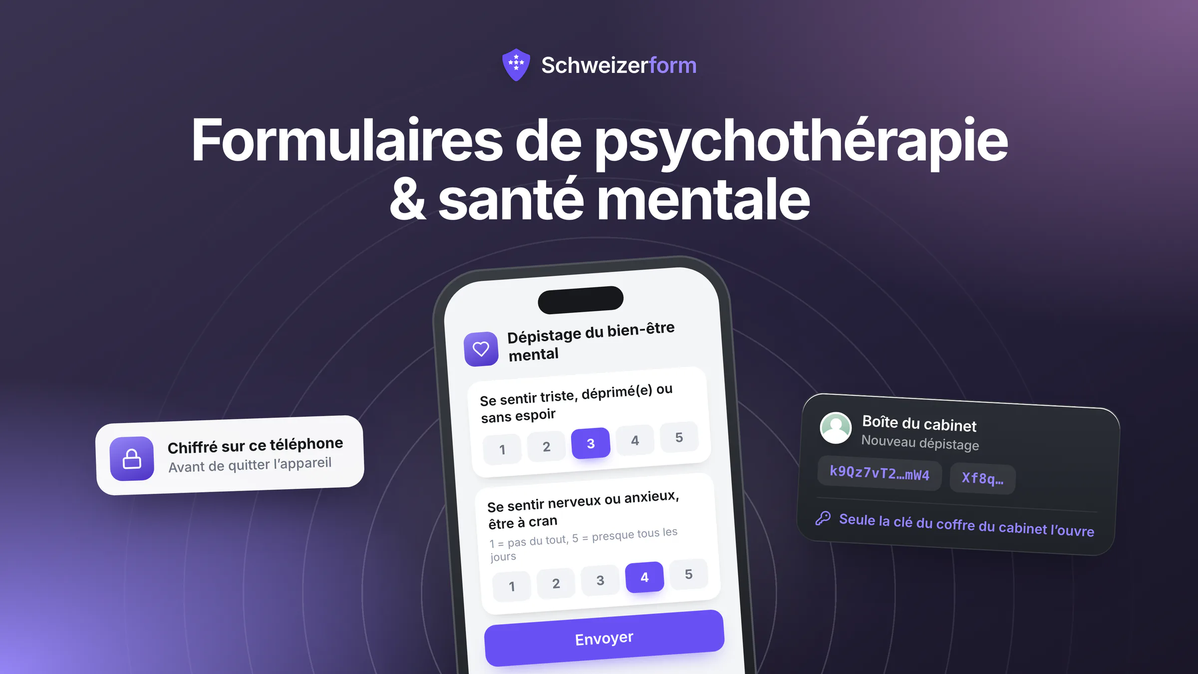 Formulaires de psychothérapie & santé mentale